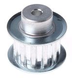 RS PRO Aluminium tandriemschijf voor 10 mm riemen, 12 tanden/verdeling 5 mm