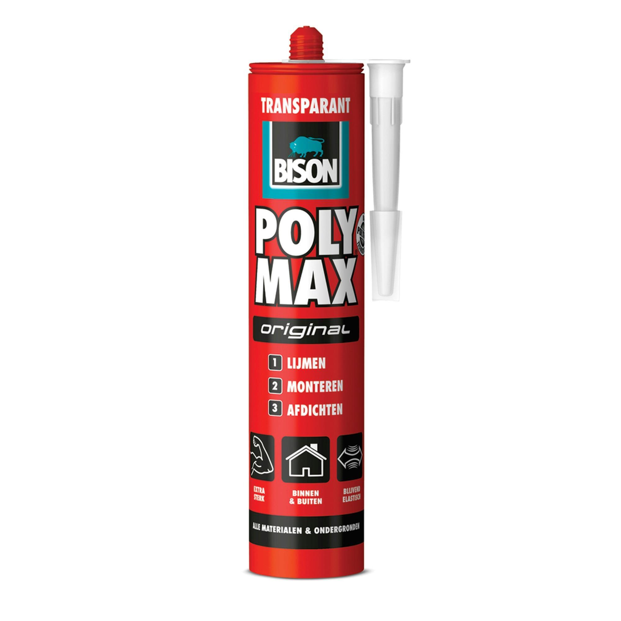 Bison polymax original transparant 300g