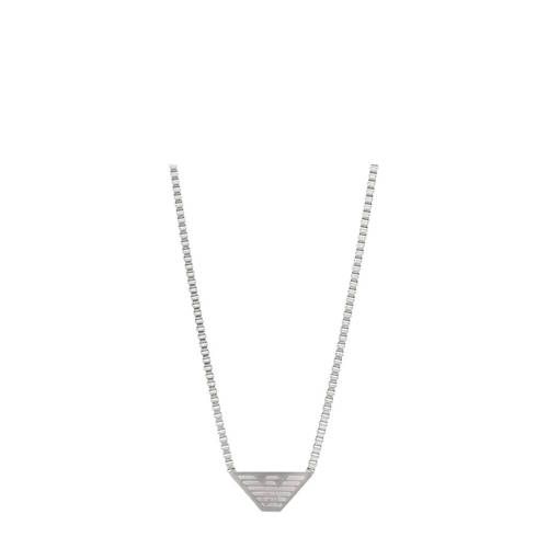 Emporio Armani Ketting EGS2984040 Logo Essentials Zilverkleurig
