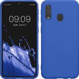 kwmobile telefoonhoesje geschikt voor Samsung Galaxy A40 - Hoesje voor smartphone - Back cover in Baltisch blauw