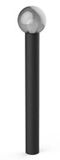 Xanlite IP44 LED ROOKBAL ZWARTE KRADE LAMPADAIR