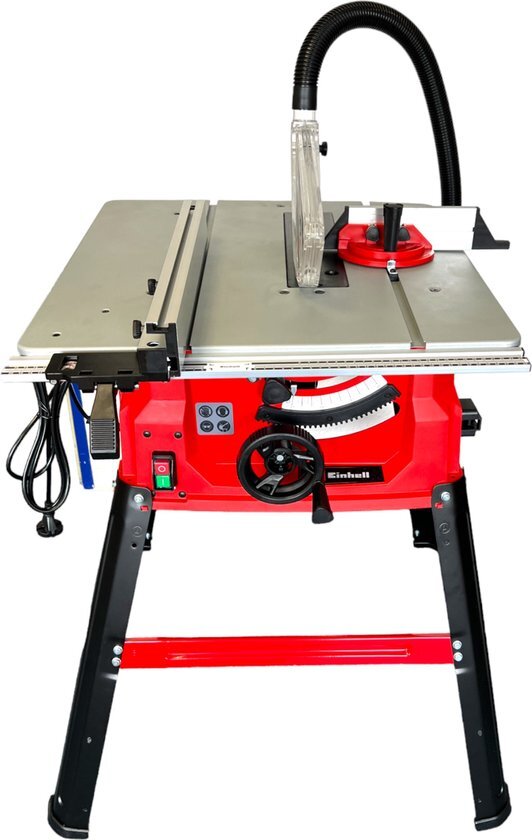 Einhell Zaagtafel TC-TS 2025/3 eco (max. 2000 watt, dwarsaanslag, parallelaanslag, afzuigaansluiting op behuizing en zaagbladbeschermkap, incl. hardmetalen zaagblad)