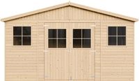Timbela M331 - Houten tuinhuis - 11,91 m² - 320x418xH246 cm - zonder vloer