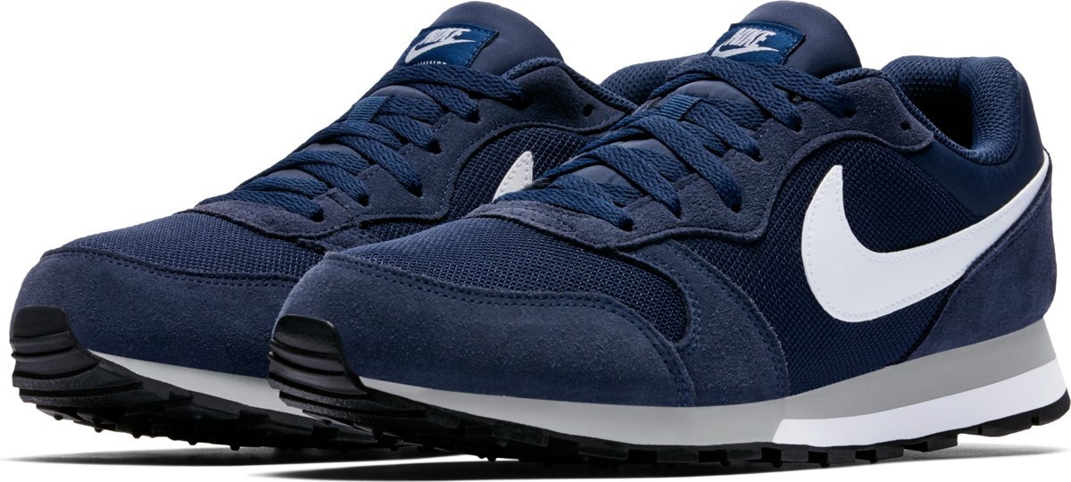 Nike MD Runner 2 Sneakers Heren - Midnight Navy/White-Wolf Grey