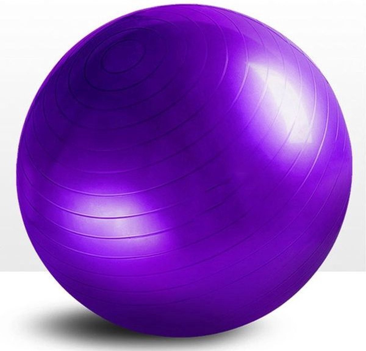 Padisport Yoga bal - 55 cm - paars - klein - fitnessbal - pilates - yogabal