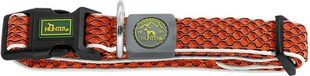 Hunter Dog Collar Basic Thread Orange Size S (30-43 cm)