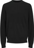 JACK&JONES RDDBROOKS KNIT CREW NECK L/S NOOS Heren Gebreide Trui Zwart M