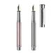 Otto Hutt design 04 vulpen set 680-11461 – 2-delige vulset met hoogwaardige coating in de kleur grafiet grijs en Pearl Pink – pendikte B