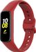 By Qubix Qubix - Siliconen Smartwatch Bandje - Rood - Geschikt voor Samsung Galaxy Fit 2