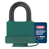 ABUS Hangslot 70AL/45 Aluminium - Weerbestendig, Veiligheidsniveau 5, Groen