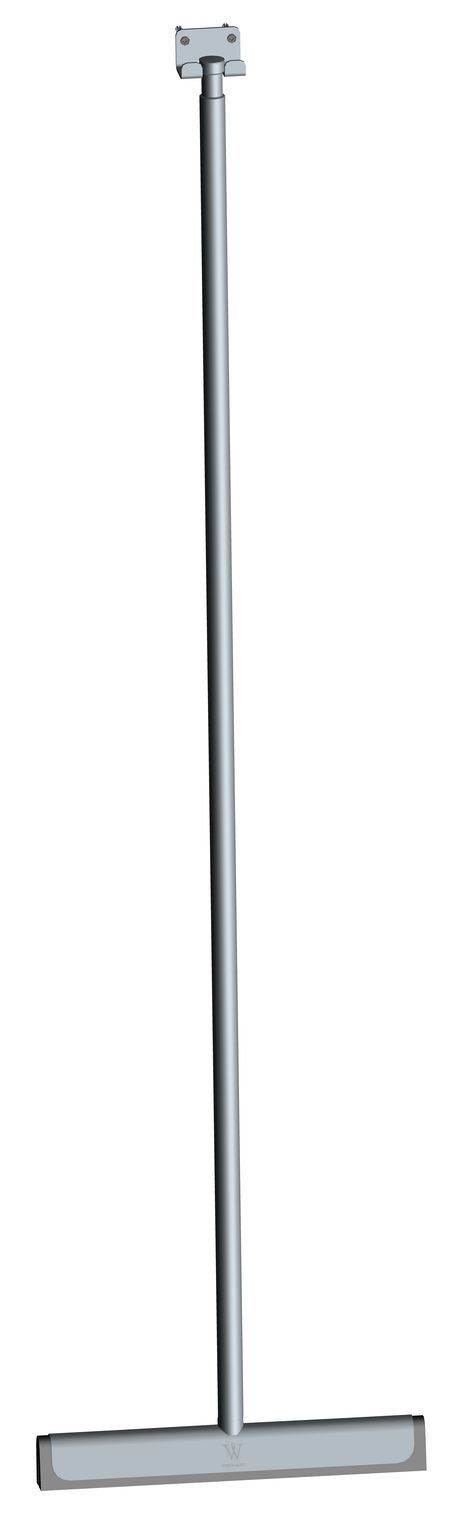 Wiesbaden Luxe Chromen Vloerwisser - 25 cm - Inclusief ophanging