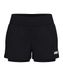 JAKO 2-in-1 Shorts One dames zwart 36