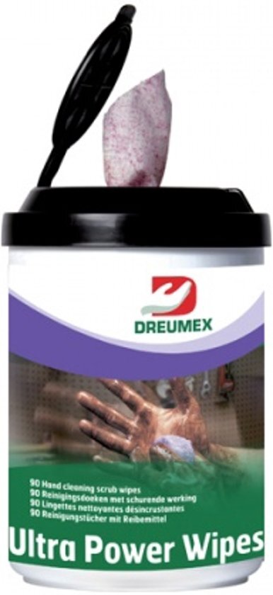 Dreumex Ultra power wipes 90 doekjes