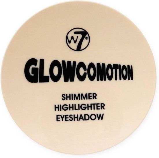 W7 Glowcomotion Shimmer Highlighter Eyeshadow - 01 Creme - 8.5g