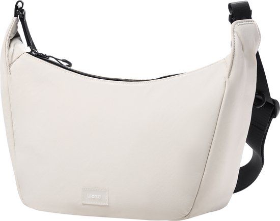 Ulanzi HMN1 Crossbody Bag Cameratas - Met Aanpasbare Verdelers - Met Magnetische Sluiting - Waterafstotend Polyester - Lichtgrijs
