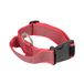 Julius-K9 IDC Color&Gray Halsband met Handvat, Veiligheidsslot en Verwisselbare Labels, 40 mm (38-53 cm), Rood-Grijs