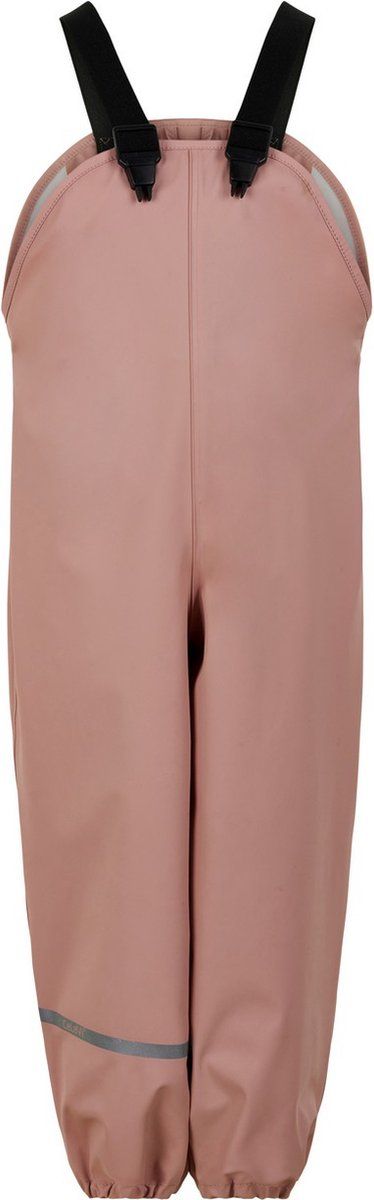 CELAVI - Basic regenbroek met bretels voor kinderen - Recycled PU - Misty Rose - maat 140 (10 Years)