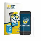 BROTECT - Screenprotector voor Stonex S60 - Folie Beschermfolie transparant 6 Stuks