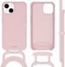 iMoshion Color Backcover iPhone 14 Hoesje met Koord - Roze