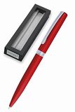 ONLINE Eleganza Draaibalpen, metaal, satijn rood