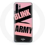 Maniacase Hoesje voor Huawei P30 Pro BTS ARMY Et Blackpink Blink Rose Noir