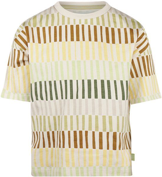 Koko Noko Jongens Loose Fit T-shirt - Faded green