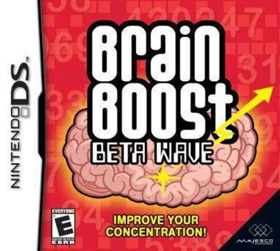 Brain Boost Beta Wave Nintendo DS