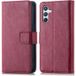 imoshion Luxe Bookcase voor de Samsung Galaxy A34 (5G) - Bordeaux