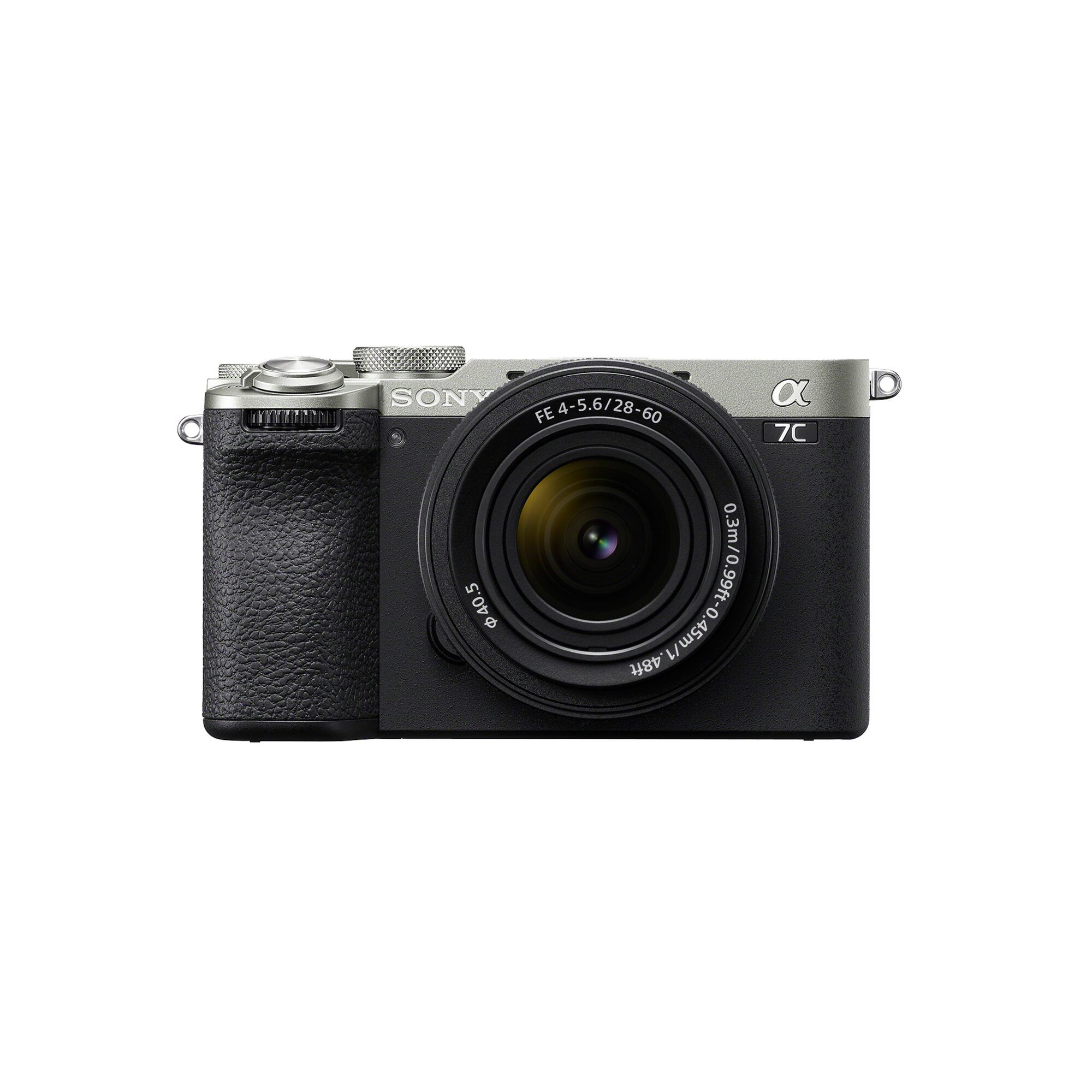 Sony α 7C II Mirrorless Camera with FE 28-60mm Lens - Silver