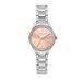 Trussardi Montre à quartz analogique pour adultes avec bracelet en acier inoxydable R2453151521, argent, sunray, Bracelet