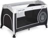 Markenlos Play'N Relax Reisbed 4-Delig 120 x 66 Cm - Zwart