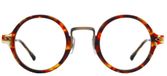 Matsuda M3127 Lunettes De Vue Unisexe Havane Géométrique 43mm