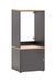 Schildmeyer Solea 702004 Wasmachine-ombouw en multifunctionele kast, antraciet, 67,1 x 60 x 154,7 cm