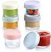 Sans marque Récipients à vinaigrette en verre étanches - set de 6 - sans BPA - 50 ml