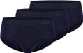 Mey Heren slip / onderbroek 3 pack Casual Cotton Yacht Blue