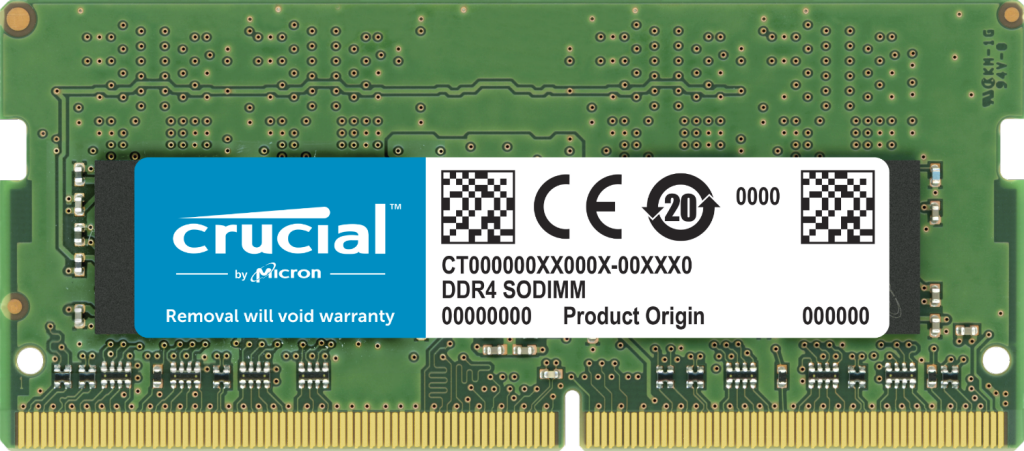 Crucial 32GB DDR4 2666MHz Notebook Memory - CT32G4SFD8266