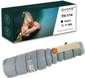 Evoke TN114 Zwart Toner Cartridge - 11000 Pagina's