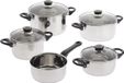 Set de cuisine 5 pièces en acier inoxydable