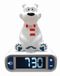 LEXIBOOK Polar Bear Digitale Wekker met Nachtlampje Snooze, Klok, Lichtgevend, Wit, RL800PBLXB