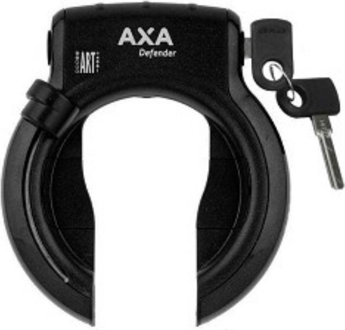 Axa Defender Ringslot Zwart Met Insteekmogelijkheid ART2