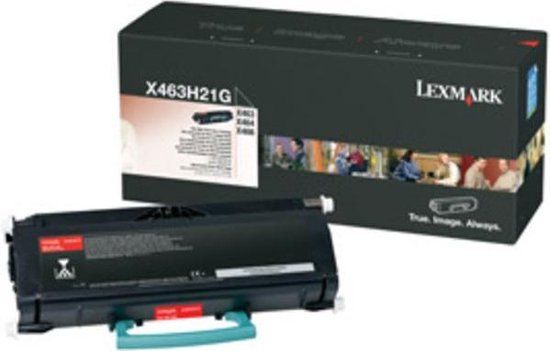 Lexmark X46x - Zwarte tonercartridge - 9.000 pagina's