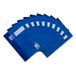 Oxford Cahier A4, 32 feuilles, 90 g/m2 papier optique Ligné 27 – ligné avec double marge. 10 Pièces Pack de 10