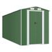 VidaXL Tuinschuur 5230 mm x 2230 mm Groen Staal