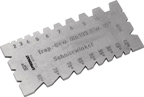 Promat/Tecwerk Beitel-/schroefdraadmal | trapez-,Whitworth-metrische schroefdraad - 4000851431