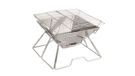 Robens Wayne Grill - Charbon de bois et bois de chauffage - Acier inoxydable - Pliable
