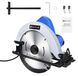 Scie circulaire manuelle électrique - Scie circulaire pour bois - 1200 W - 230 V - lame de 185 mm - profondeur de coupe de 55 mm - 5500 tours par minute - angle de coupe de 45°