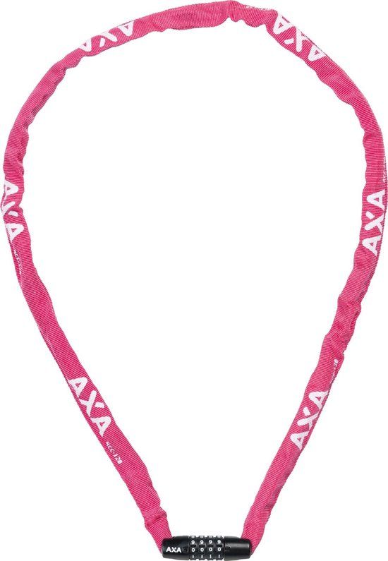 AXA Rigid RCC 120 Kettingslot - Roze - 120cm - Kinderfiets