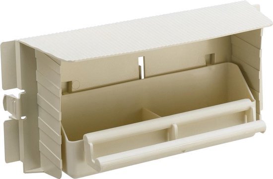 Ferplast Voerbak Brava 6 28.5x10x13 cm Beige