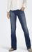 ONLY ONLBLUSH Low Waist Flared Jeans - Dark Blue Denim