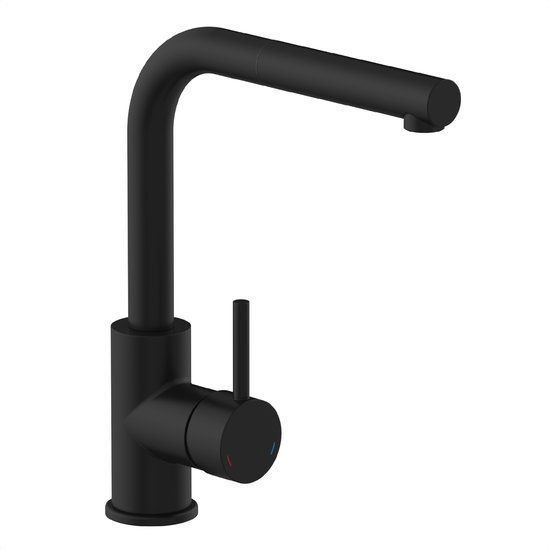 Schütte Vital Design Keukenkraan - Mat Zwart